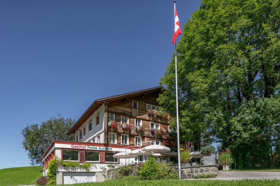 Weissbad Hotel Frohe Aussicht מראה חיצוני תמונה