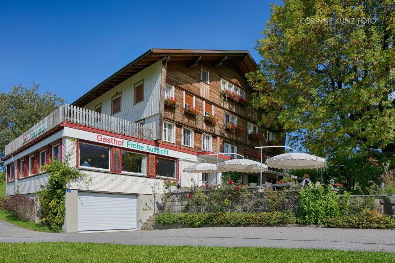Weissbad Hotel Frohe Aussicht מראה חיצוני תמונה